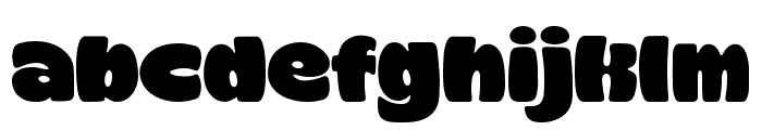 Subace-Regular Font LOWERCASE
