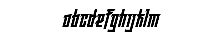 Subjugate-Italic Font LOWERCASE