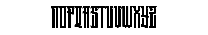 Subjugate Font UPPERCASE