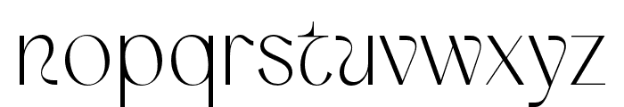 Submaster-Regular Font LOWERCASE