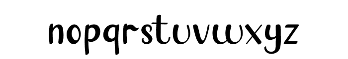 Suboseto Font LOWERCASE