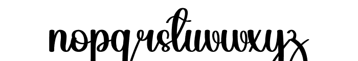 Subscriber Font LOWERCASE