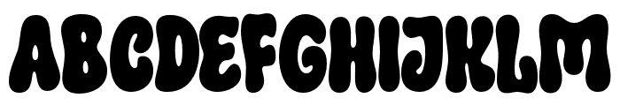 Sugar Flare Regular Font UPPERCASE