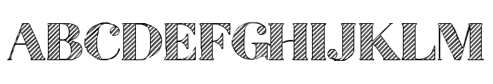 Sugar Serif Font UPPERCASE