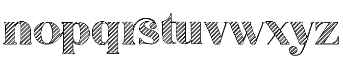 Sugar Serif Font LOWERCASE