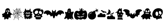 Sugar Spooky Font LOWERCASE