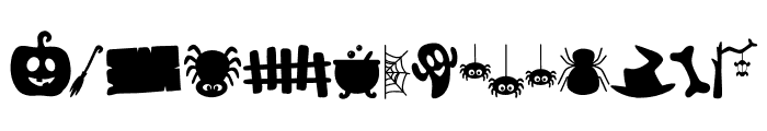 Sugar Spooky Font LOWERCASE