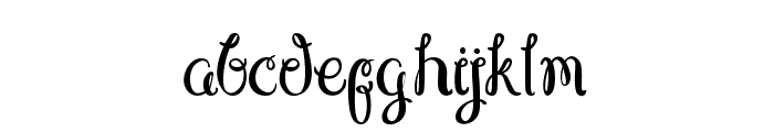 SugarFrostingRegular Font LOWERCASE