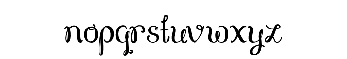 SugarFrostingRegular Font LOWERCASE