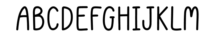 SugarHug Font UPPERCASE