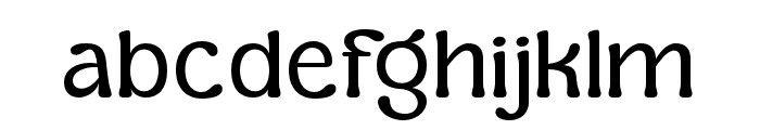 SugarPeachy-Light Font LOWERCASE