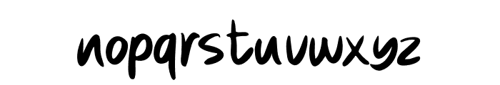 Sugarous Font LOWERCASE