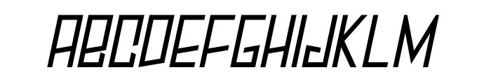 Suicala Italic Font UPPERCASE