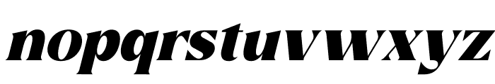 Suifak Italic Font LOWERCASE