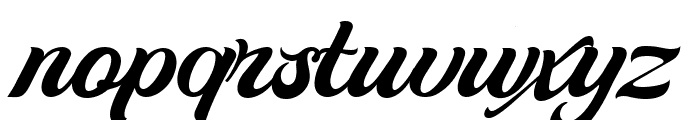 Suitnice retro Regular Font LOWERCASE