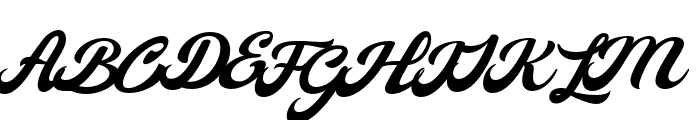 Suitniceretro-Regular Font UPPERCASE