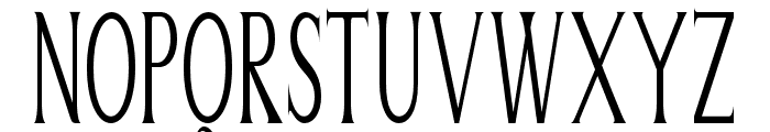 Sulangor Cond Font UPPERCASE