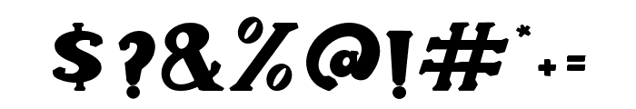 Sulfone-Regular Font OTHER CHARS