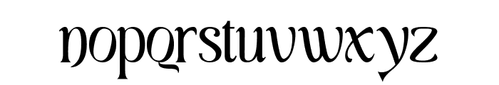 Suliway Font LOWERCASE