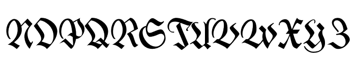 Sultans Font UPPERCASE