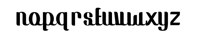 Sulthan Arabica Font LOWERCASE