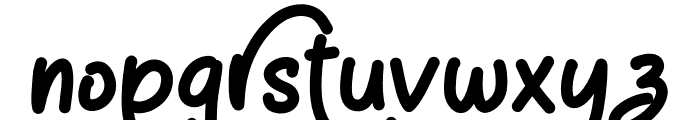 Summer Adventure Font LOWERCASE