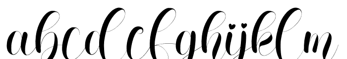 Summer And Sunflower Font LOWERCASE
