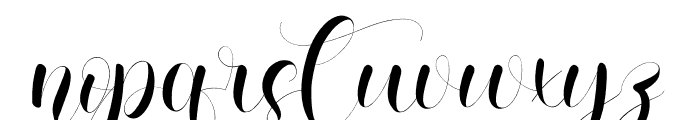 Summer And Sunflower Font LOWERCASE