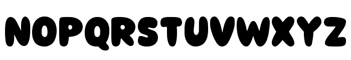 Summer Bubble Regular Font UPPERCASE