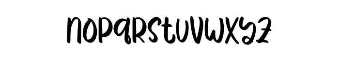 Summer Christmas Font LOWERCASE