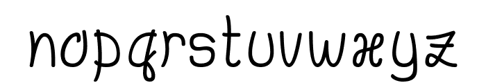 Summer Cute Pakky Font LOWERCASE