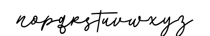 Summer Everyday Script Regular Font LOWERCASE