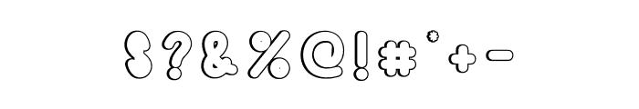 Summer Football Font OTHER CHARS