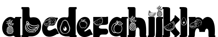 Summer Fruits Style FONT