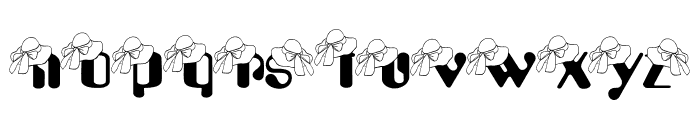 Summer  Hat Font LOWERCASE