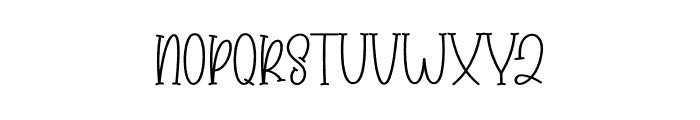 Summer Jasmine Font LOWERCASE