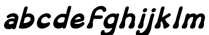 Summer Joy Italic Font LOWERCASE