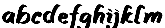 Summer Jumps Font LOWERCASE