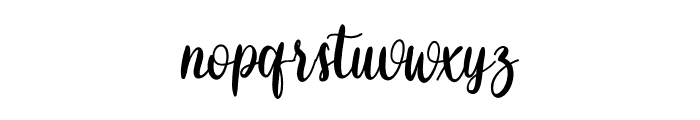 Summer Missyou Font LOWERCASE
