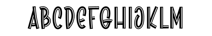 Summer Pride Font LOWERCASE