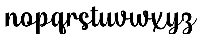 Summer Riding Font LOWERCASE