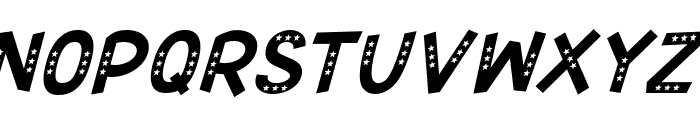 Summer Starshine Italic Font UPPERCASE