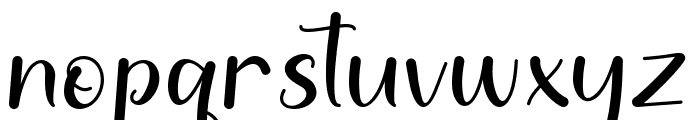 Summer Story Font LOWERCASE