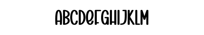 Summer Winter Font LOWERCASE