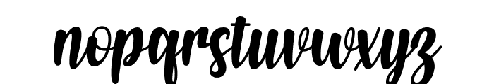 Summer Writing Font LOWERCASE