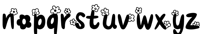 Summer daisy Font LOWERCASE