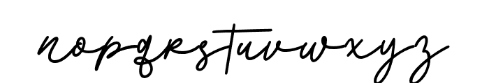 SummerEverydayScript-Regular Font LOWERCASE