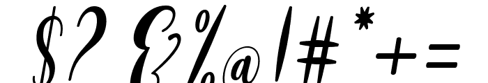 SummerLemonadeScript-Italic Font OTHER CHARS