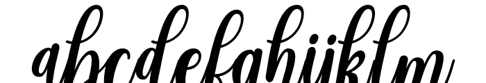 SummerLemonadeScript-Italic Font LOWERCASE