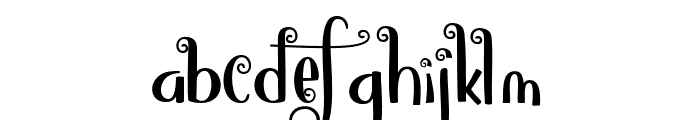 SummerLight Font LOWERCASE